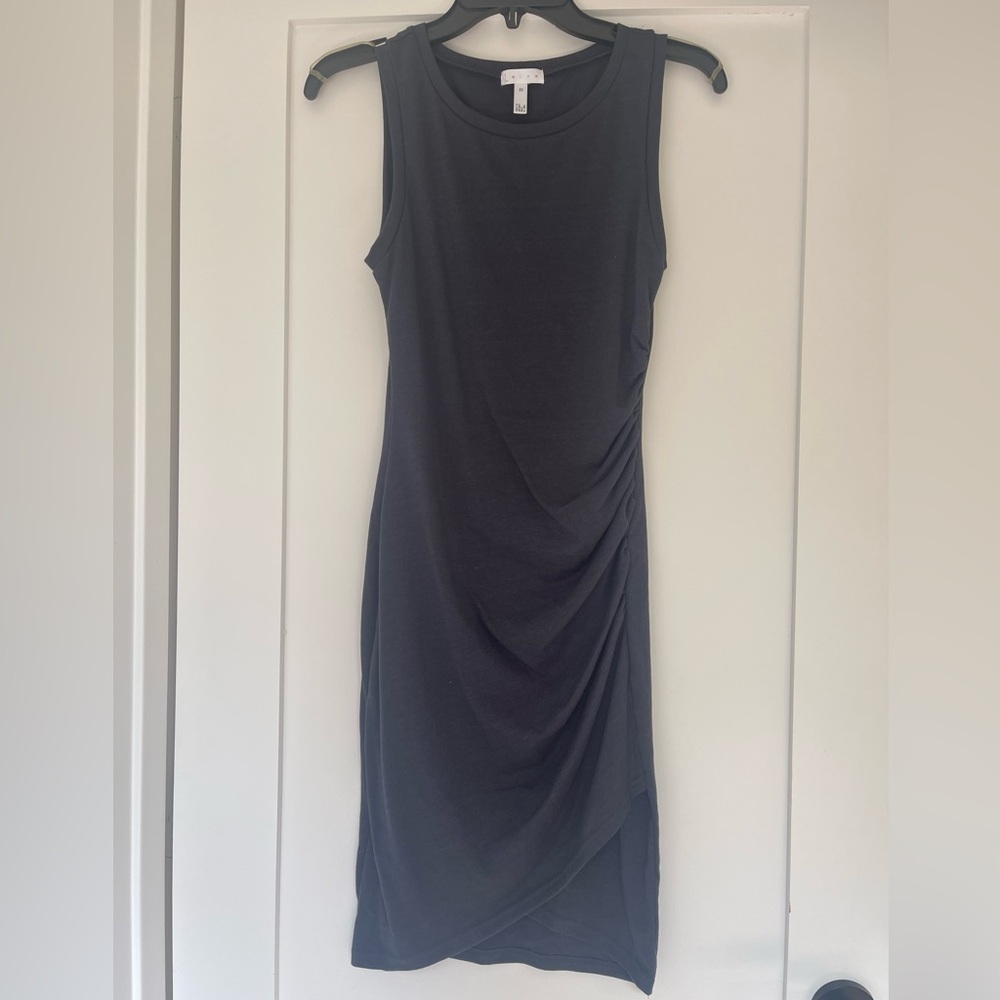 Melrose and Market - Leith Ruched Body-Con Sleeveless Dress